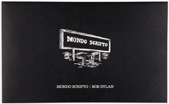 Bob Dylan Signed Limited Edition “Mondo Scripto” Print of His Original Drawing and Handwritten Lyrics - “Knockin' On Heaven's Door”