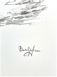 Bob Dylan Signed Limited Edition “Mondo Scripto” Print of His Original Drawing and Handwritten Lyrics - “Knockin' On Heaven's Door”