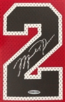 Michael Jordan Signed Chicago Bulls Jersey in Framed Display – Upper Deck Authenticated