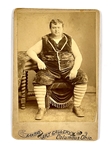 19th & Early 20th Century Freaks and Sideshow Cabinet Photo Collection of Eight Including Barnum and Ringling Brothers Performers