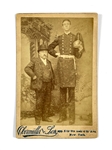 19th & Early 20th Century Freaks and Sideshow Cabinet Photo Collection of Eight Including Barnum and Ringling Brothers Performers