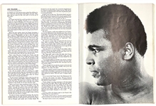 Muhammad Ali vs. Joe Frazier Heavyweight Title Fight Program Collection of 9 – Covering All Three Fights! - Plus Pre-Fight Souvenir Poster