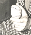 Ted Williams Signed Half Baseball Also Signed by 18 Other Boston Red Sox Hall of Famers, Players, Owners and Announcers in the 1960s & 70s