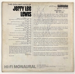 Jerry Lee Lewis Signed “Promotional Copy” of his 1964 LP <em>The Golden Hits of Jerry Lee Lewis</em>