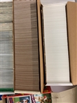 1980's and 1990's Topps, Donruss, Fleer and Upper Deck Bonanza of Baseball Card Sets, Groups and Unopened Packs – More Than 7,000 Cards!