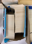 1980's and 1990's Topps, Donruss, Fleer and Upper Deck Bonanza of Baseball Card Sets, Groups and Unopened Packs – More Than 7,000 Cards!