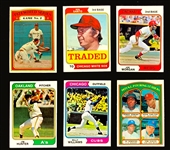 1960s-1970s Topps Baseball Bonanza Including Higher Grade 72-79 Groups (More than 1,000 Cards!)