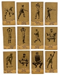 Pre-War Tobacco, Candy and Gum Type Card Collection (63 Cards) with T206, T212, E91-A, Zeenut and Others