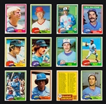 High Grade 1981 Topps Complete Set (858)