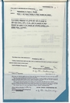 Elvis Presley's 1967 Car Insurance Policy Listing All of his Cars!