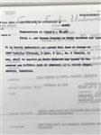 Elvis Presley's 1967 Car Insurance Policy Listing All of his Cars!