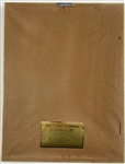 RIAA Gold Record Award for Elvis Presley's 1959 Single “A Fool Such As I” - “Presented to Elvis Presley” Certified in 1983