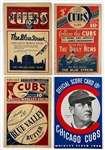 Group of 17 Chicago Cubs 1920's -1940's Scorecards, Program and Ticket Stub