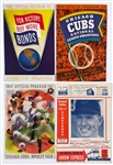 Group of 17 Chicago Cubs 1920's -1940's Scorecards, Program and Ticket Stub