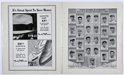 Group of 17 Chicago Cubs 1920's -1940's Scorecards, Program and Ticket Stub