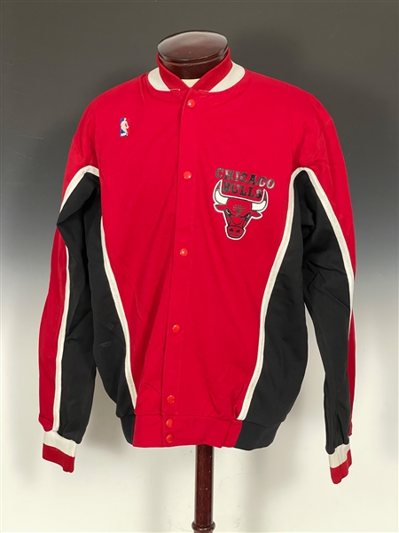 Sam Vincent 1988-89 Chicago Bulls Game-Issued Full Warm Up Suit