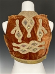 Meg Ryan Screen Worn Velvet Peasant Vest as Jim Morrison's Girlfriend Pamela Courson in the 1991 Film <em>The Doors</em>