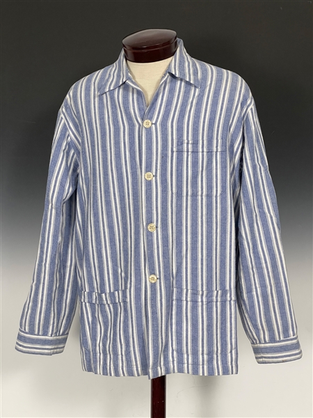 George Clooney Screen Worn Pajamas as "Dodge Connelly" in 2008 Football Film <em>Leatherheads</em>