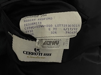 Robert Redford Screen Worn Suit, Shirt, Tie and Belt from the 1993 Film <em>Indecent Proposal</em>