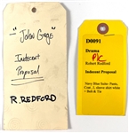 Robert Redford Screen Worn Suit, Shirt, Tie and Belt from the 1993 Film <em>Indecent Proposal</em>
