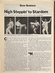 John Travolta Owned and Signed Cream Suit Worn for His 1978 <em>Saturday Night Fever</em> <em>TIME</em> Magazine Cover