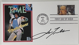 John Travolta Owned and Signed Cream Suit Worn for His 1978 <em>Saturday Night Fever</em> <em>TIME</em> Magazine Cover
