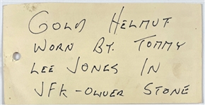 Tommy Lee Jones Screen Worn Pith Helmet as Clay Shaw from Oliver Stone's 1991 Film <em>JFK</em>