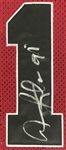 Dennis Rodman Signed Chicago Bulls Jersey in Framed Display - Dennis Rodman #91