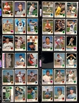 1973 Topps Baseball Complete Set (660/660) Incl. #615 Mike Schmidt Rookie PSA EX-MT 6