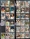 1973 Topps Baseball Complete Set (660/660) Incl. #615 Mike Schmidt Rookie PSA EX-MT 6