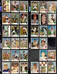 1973 Topps Baseball Complete Set (660/660) Incl. #615 Mike Schmidt Rookie PSA EX-MT 6