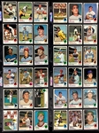 1973 Topps Baseball Complete Set (660/660) Incl. #615 Mike Schmidt Rookie PSA EX-MT 6