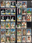 1973 Topps Baseball Complete Set (660/660) Incl. #615 Mike Schmidt Rookie PSA EX-MT 6