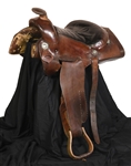 Elvis Presley's Saddle Used at Graceland and His “Circle G” Ranch – Made by Mike McGregor - with Graceland Authenticated LOA
