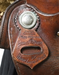Elvis Presley's Saddle Used at Graceland and His “Circle G” Ranch – Made by Mike McGregor - with Graceland Authenticated LOA