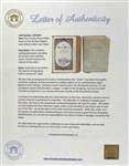 Elvis Presley Owned Bible Given to Him By Gary Pepper at 1957 Graceland Christmas Eve Party - With Graceland Authenticated LOA