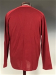 Elvis Presley Owned Deep Red 1960's “Sy Devore” Button-Down Cardigan Sweater 