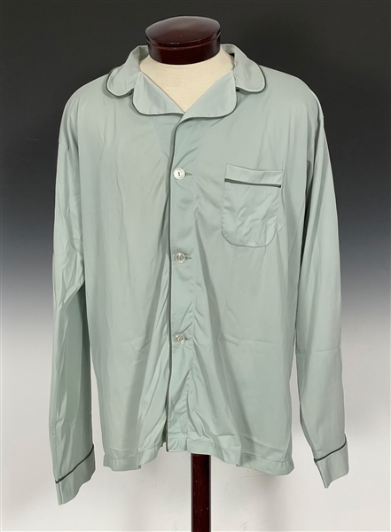 Elvis Presley Owned “Munsingwear” Mint Green Pajama Set - Elvis Favorite Brand of Pajamas!