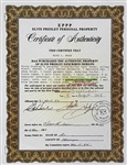 Elvis Presley Owned White Pajama Bottoms – Gifted to Stamps Member Ed Hill – Former Mike Moon Collection