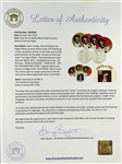 Four 1972 Las Vegas Hilton Elvis Presley Souvenir Menus (All Four Colors) - with Graceland Authenticated LOA