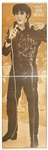 1976 French Magazine Life-Sized, Double-Sided Elvis Presley Poster - <em>Salut Les Copains</em>