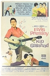 1962 <em>Kid Galahad</em> 40 x 60 Inch Movie Poster – Starring Elvis Presley
