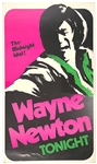 1973 Wayne Newton Concert Poster from The Sands Hotel Las Vegas - “The Midnight Idol”