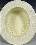 Early 1970s “Elvis Summer Festival / RCA / Hilton” Styrofoam “Straw” Hat from his Las Vegas Concerts
