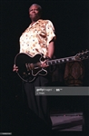 B.B. King Stage Worn Shirt – Photo Matched to His Performance at the “1999 B.B. King Blues Festival”