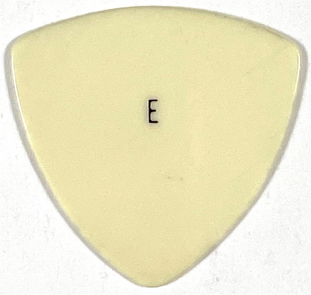 Elvis Presley White “E” Guitar Pick with Graceland Authenticated LOA