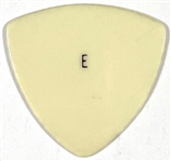 Elvis Presley White “E” Guitar Pick with Graceland Authenticated LOA