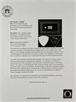 Elvis Presley White “E” Guitar Pick with Graceland Authenticated LOA