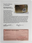 Elvis Presley Owned EP Engraved Gold Lighter/Watch Combo - Gifted to His Cousin Patsy Presley