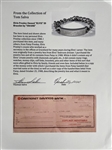 Elvis Presley Owned ELVIS Silver ID Bracelet - Gifted to His Cousin Patsy Presley